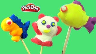 Đồ Chơi Đất Nặn Play-doh ! Chị Bí Đỏ Làm Kem Que Hình Động Vật Ngộ Nghĩnh Khủng Long Rùa Tê Giác
