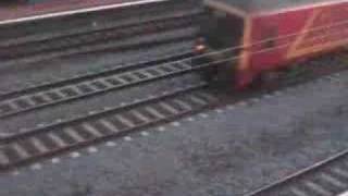 Trains at speed