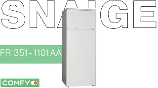 Snaige FR 351-1101AA  - экономичный практичный холодильнк - Видеодемонстрация от Comfy