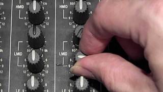 How to use the mixer's EQ section