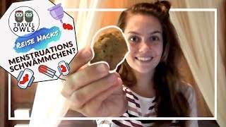 Menstruationsschwamm: Beste Alternative zu Tasse, Tampons & Binden - REISE HACKS ❘ Reisetipps