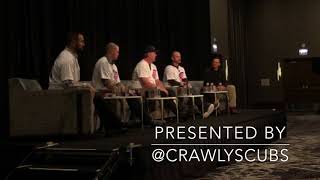 Cubs Con 2018-Rick Sutcliffe, David Ross, Sean Marshall, and Ted Lilly
