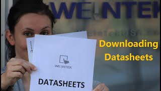 Weintek Datasheets & Manuals cMT3090, cMT3151, cMT-SVR, etc. Finding online electronic copies