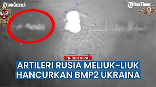 Pasukan Khusus DPR Habisi BMP-2 Ukraina Pakai ATGM