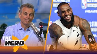 Colin Cowherd believes Cavs forward LeBron James saved the NBA All-Star Game | THE HERD