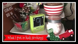 What I put in my kids stockings + a litte time with the family **VLOGMAS DAY 16**