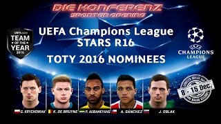 PES 2017 [ MYCLUB ] » BALL OPENING + ANKÜNDIGUNG « UEFA CL Stars R16 + TOTY Stars *GER/HD/60FPS*