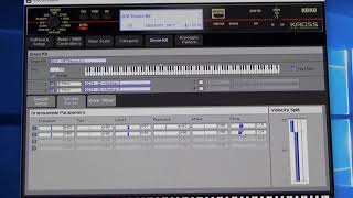 KORG KROSS MICROSTATION X50 EDITOR TUTORIAL 3