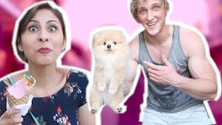 PICKING UP GIRLS WITH MY NEW PUPPY!
