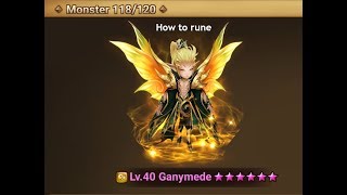 Summoners War - How To Rune: Ganymede