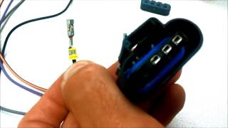 Removing a terminal from a connector