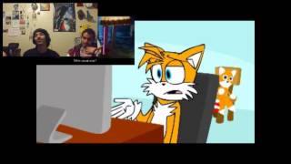 GB,ICE,ST watch Tails Reacts To What Does The Fox Say with song
