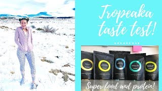 Tropeaka taste test and review!! ? ~ Protein and superfoods