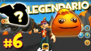 NUEVA ZONA VOLCÁNICA CON UN SLIME LEGENDARIO #6 | ROBLOX