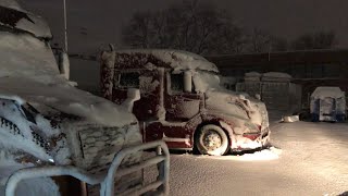 Дальнобой по США. ЛЮБИМАЯ ПОРА ГОДА. РАБОТА НА Flatbed. ?