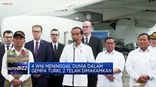 Jokowi Kirim 4 Pesawat Berisi Bantuan ke Turki & Suriah