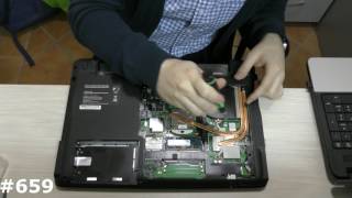 Неполный разбор безымянного ноутбука DNS. Замена HDD, ODD, RAW, Клавиатуры, Техобслуживание