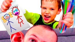 МИСТЕР МАКС и Волшебный Фломастер Смешное видео для детей