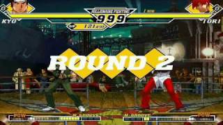 MUGEN CVS Kyo vs. CVS Iori