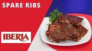 Fall-off-the-bone tender spare ribs with chipotle sauce recipe
