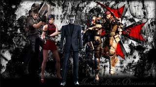 Resident Evil 4 | Using Mercenaries Characters WITH MELEE MOVES in Main Game And Extra Modes