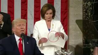 Video Confirms Nancy Pelosi Ripping Up The State Of The Union Speech Was Premeditated