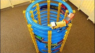 10 Rround Башня Железнодорожный Курс Thomas Танк Двигатель Игрушки Видео Для Детей