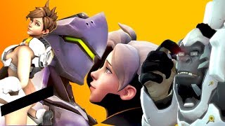 El SEXO y El AMOR en OVERWATCH - Humanos, Robots, Animales y... WTF?