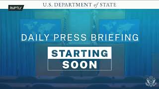 LIVE: US State Dept Spox Ned Price holds briefing in DC
