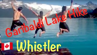 【ウィスラーガルバルディハイキング】Garibaldi Lake Hike near Whistler. 語学留学＆スポーツ留学のリーダーシップクラスで行なっているチームビルディングクラス。