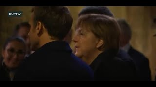 REFEED: Macron, Merkel and their spouses attend piano recital in Beaune, France