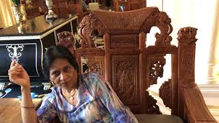 Aruna & Hari Sharma at Grand Bravo Hotel Lobby 5* Guilin-Xiufeng, China Aug 09, 2018