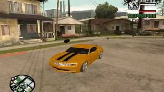 New Bumblebee Camaro Model mod for GTA SA