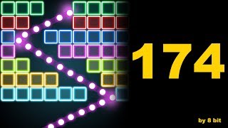 Bricks Breaker Quest - 174 level cleared, 3 stars