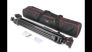 VILTROX VX-18M Professional Heavy Duty Video  Tripod Review