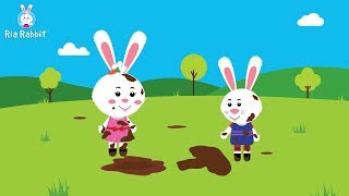 Puddles All Around | S01E07 | Children's Story | Animated Cartoon | English | Ria Rabbit