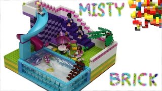 Lego Friends Small Swimming Pool by Misty Brick.