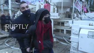 France: Activists occupy Olympic construction site outside Paris