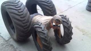 Четырехколесный человек