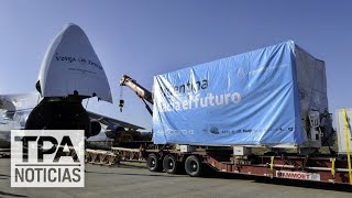 El Satélite SAOCOM 1B parte el sábado desde Bariloche hacia EEUU para su lanzamiento | #TPANoticias