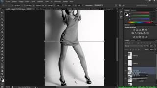 tuto tuto photoshop allonger les jambes d'un model