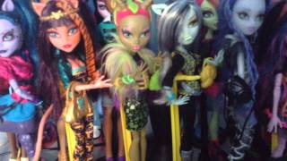Mi colección de Monster high 2015