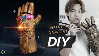 ทำถุงมือ Infinity Gautlet ใน Avengers - จงทำDIY