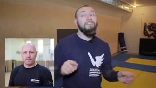 Угроза ножом в партере - разбор видео Итая Гилла