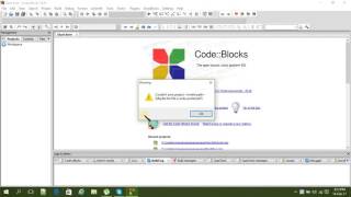 ERROR 'couldn't save project "invalid path" ' in code blocks