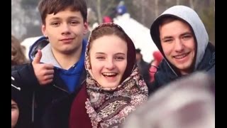 Так отдыхает молодёжь в России. Народ пустился в пляс. Хоровод в Захарово 2015. Once in Russia