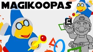 Tips, Tricks and Ideas with Magikoopas in Super Mario Maker, or “The Secret in the Tower”.
