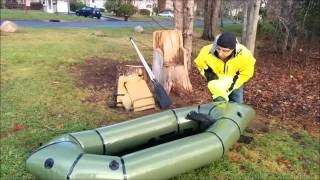 Alpacka Raft - Maiden Voyage - Christmas 2015 Packrafting