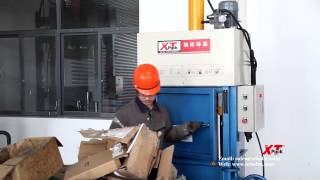 Вертикальный макулатурный пресс