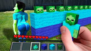 MINECRAFT IN REAL LIFE  - REALISTIC MINECRAFT IRL / Animations game vs real life Eng Sub Eng Sub